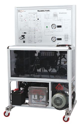 Automotive Air Conditioning Training Panel_Integrated Type